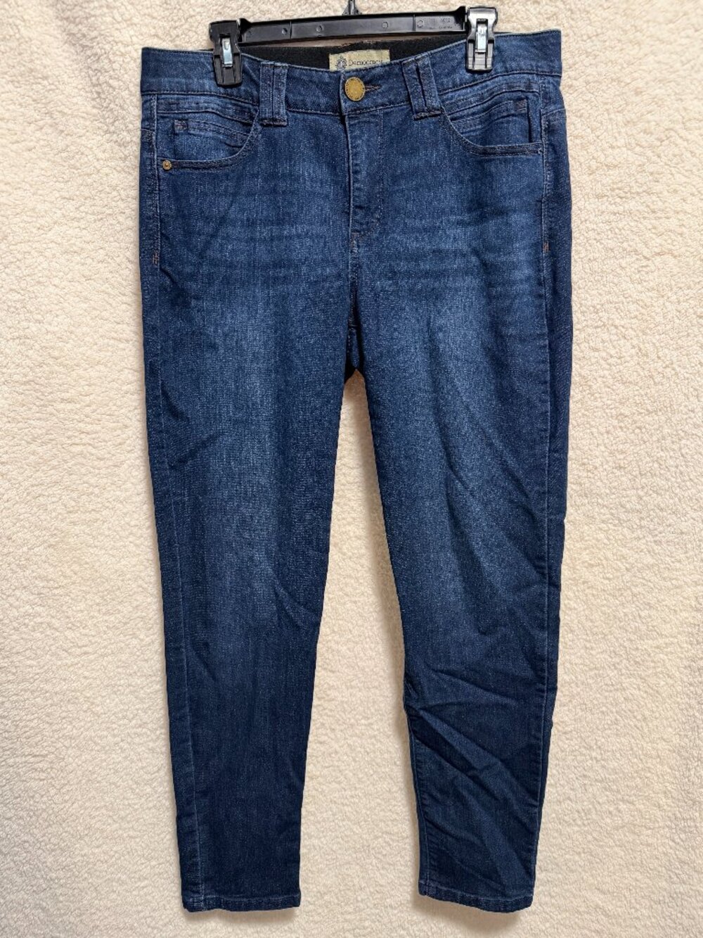 DEMOCRACY Tummy Control Skinny Jeans Dark Wash Denim Size 12